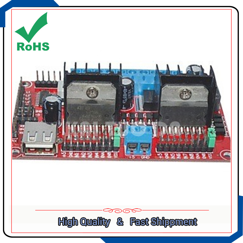 L298N Module - L298N V3/quatre 4 DC module d'entraînement