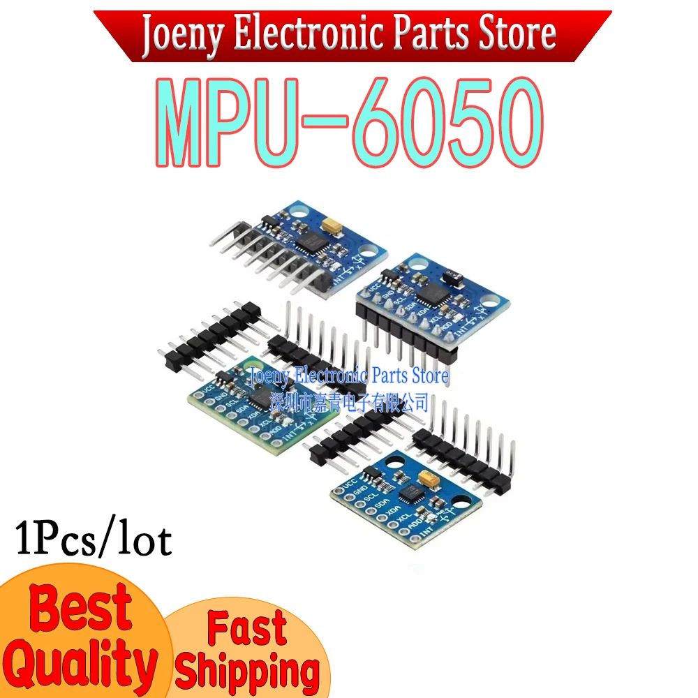 Accelerometer Mpu6050 - Module GY-521 MPU6050, angle 3D, accéléromètre