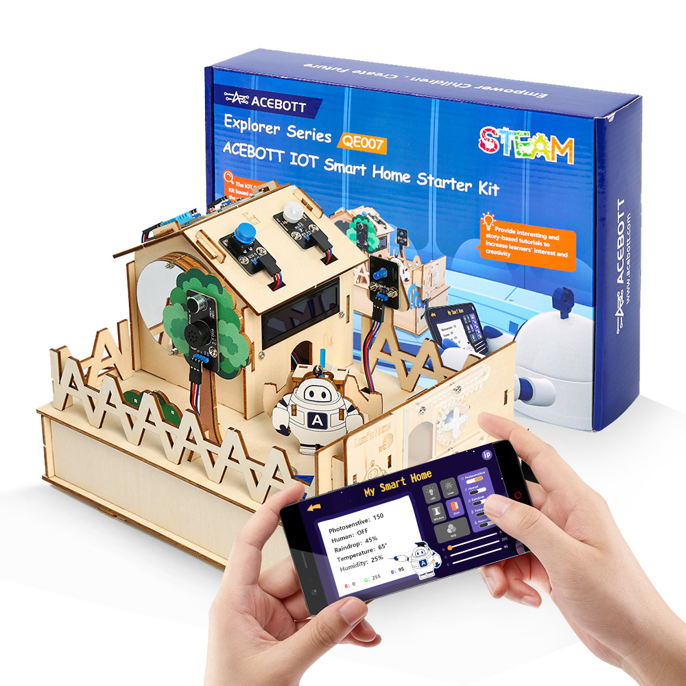 Stm32 Robot - ACEBOTT-Kit de bricolage pour maison intelligente