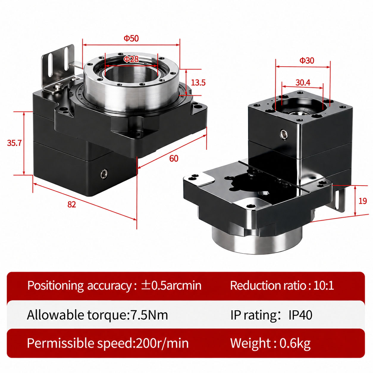Plateforme rotative creuse de  - Servo Pan Tilt avis et prix