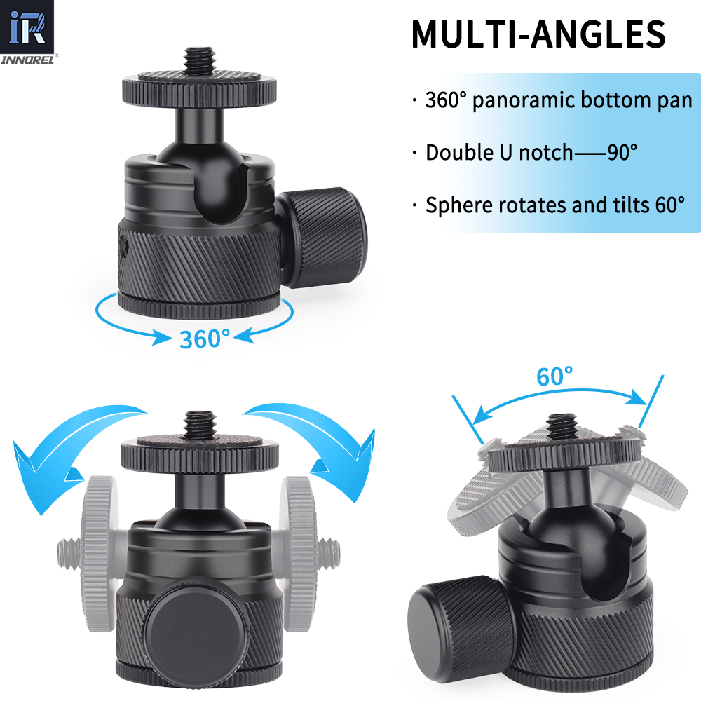 Mini rotule-INNOREL C19 CNC mé - Pan Tilt Bracket avis et prix