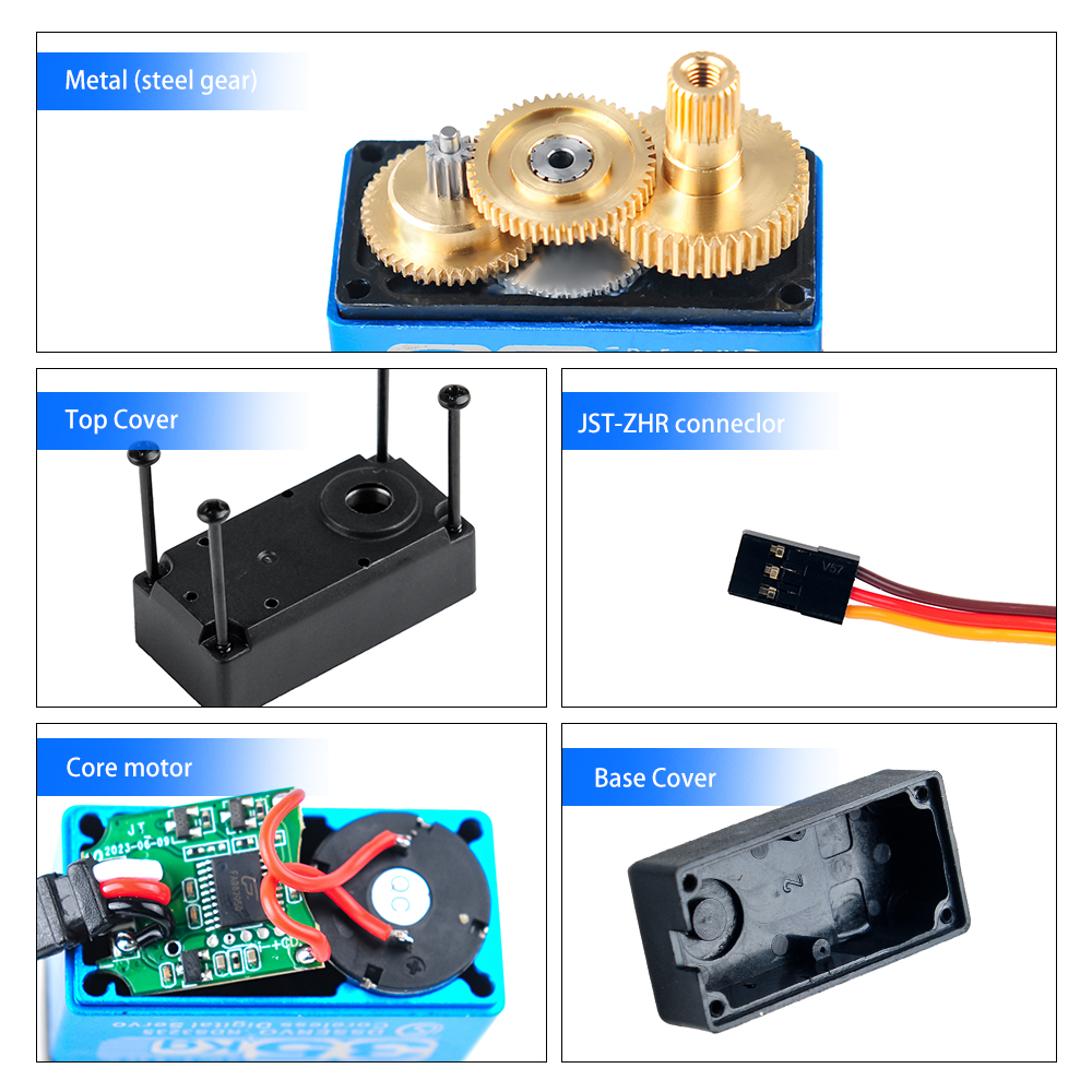 Servo numérique RDS3235, moteu - Robot Arm Metal avis et prix