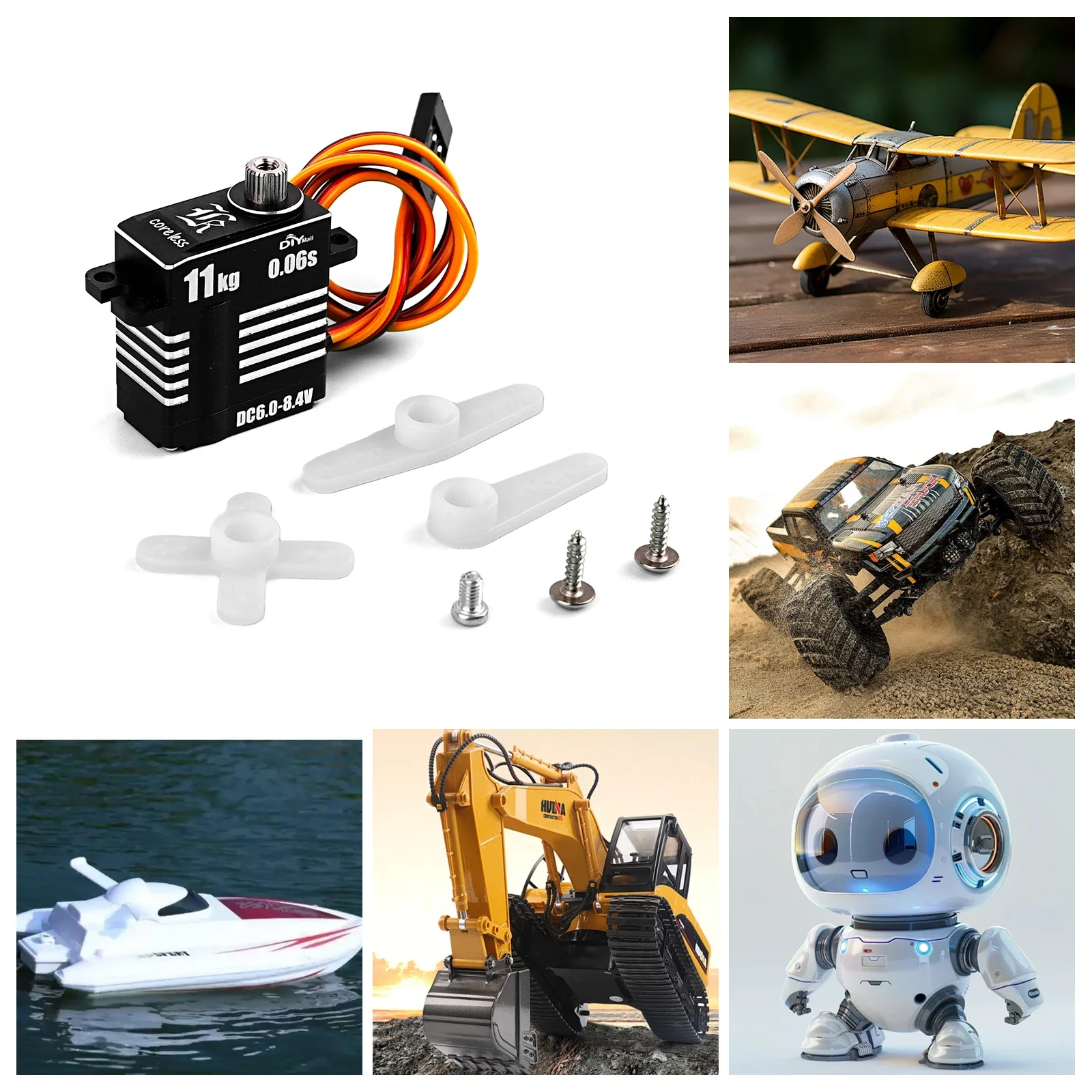 H-11 11KG Micro Servo numériqu - Micro Servo avis et prix