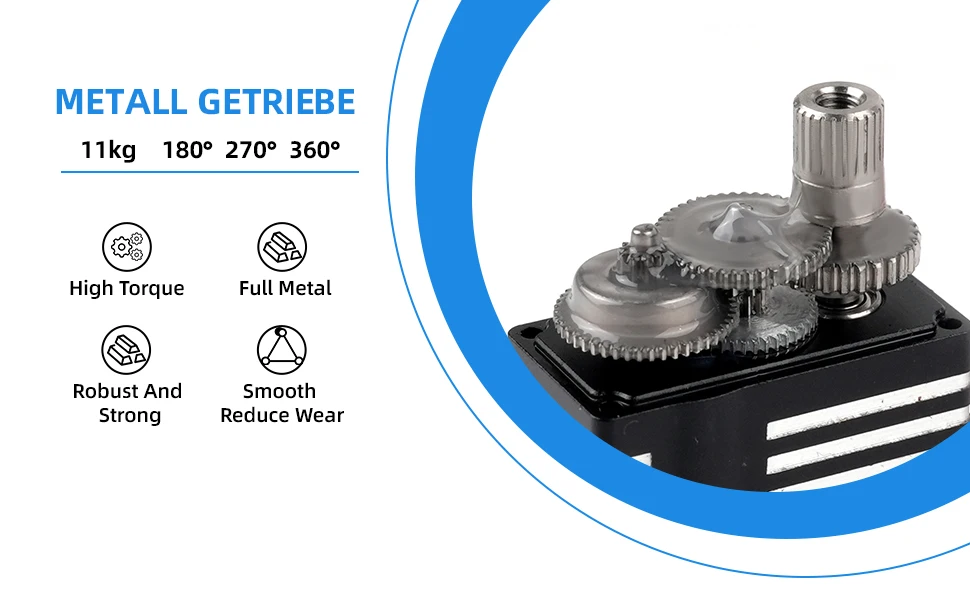 H-11 11KG Micro Servo numériqu - Micro Servo avis et prix