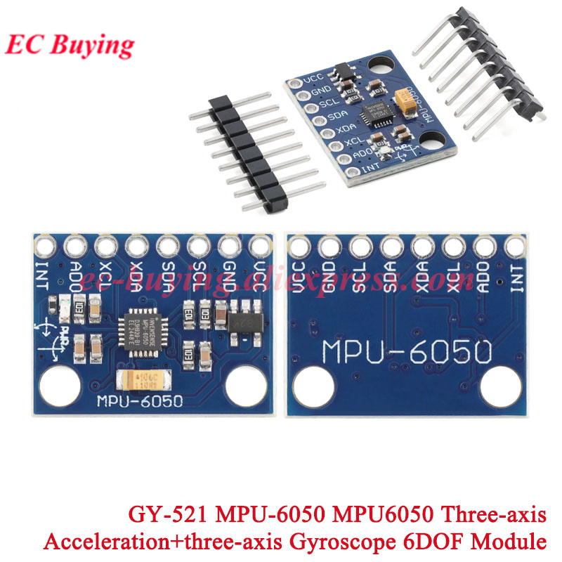Gyroscope analogique 3 axes GY - Accelerometer Mpu6050 avis et prix