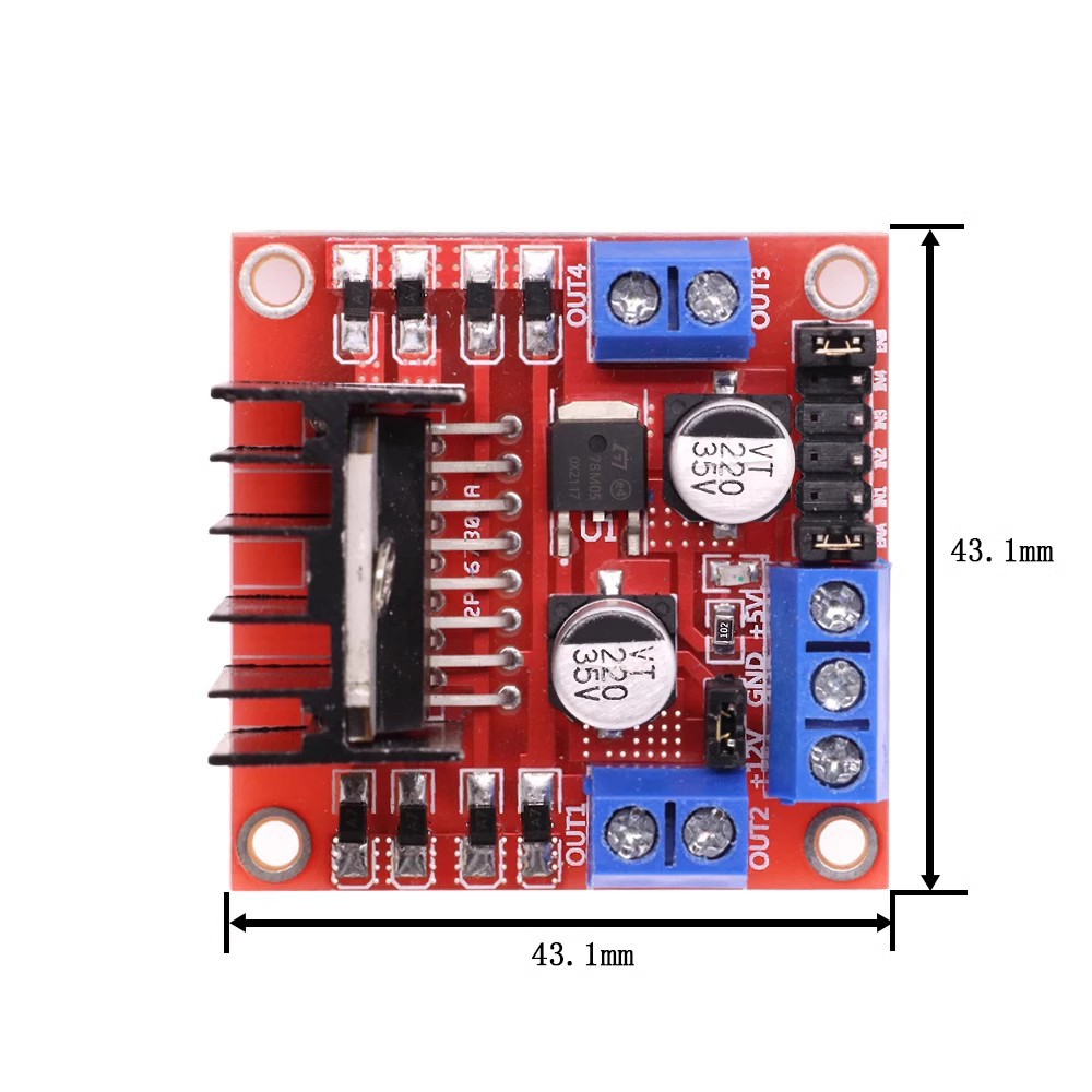 1 à 100 pièces Module de carte - L298N Module avis et prix