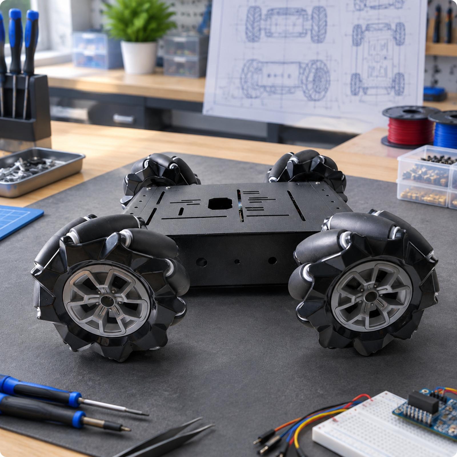 Châssis de voiture télécommand - Robot Car Kit avis et prix
