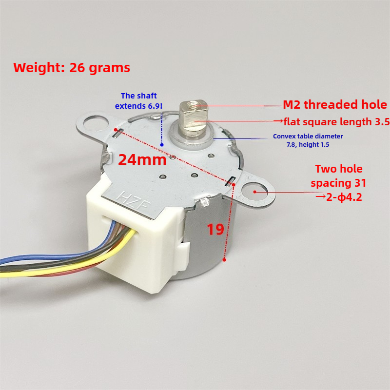 24BYJ48 DC 5V moteur pas à pas - Geared Motor avis et prix