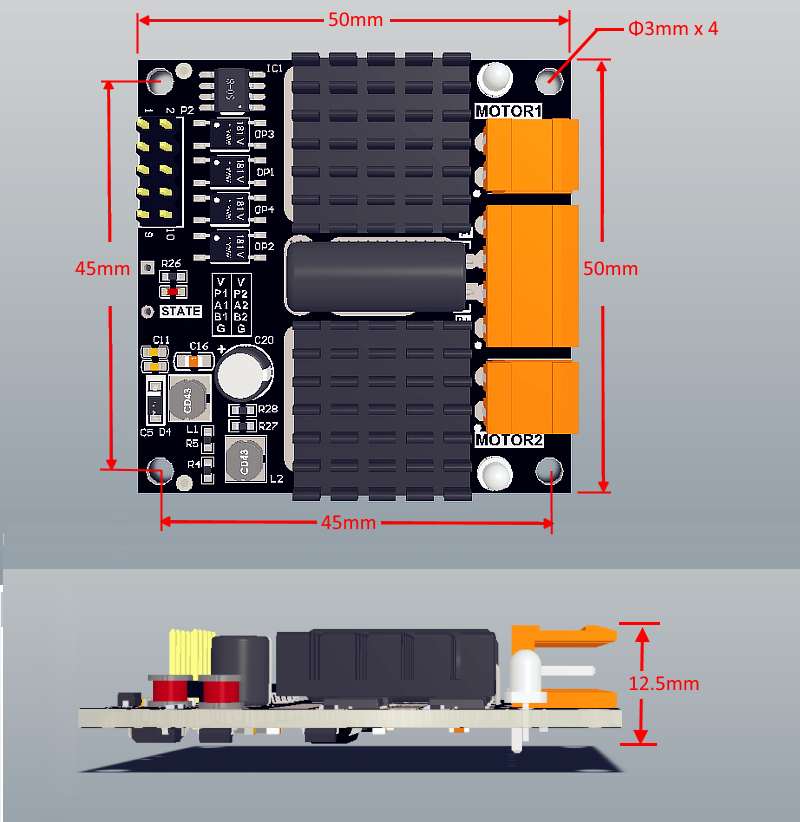 Ardu37- Carte de Pilote de Mot - Motor Driver L298N avis et prix