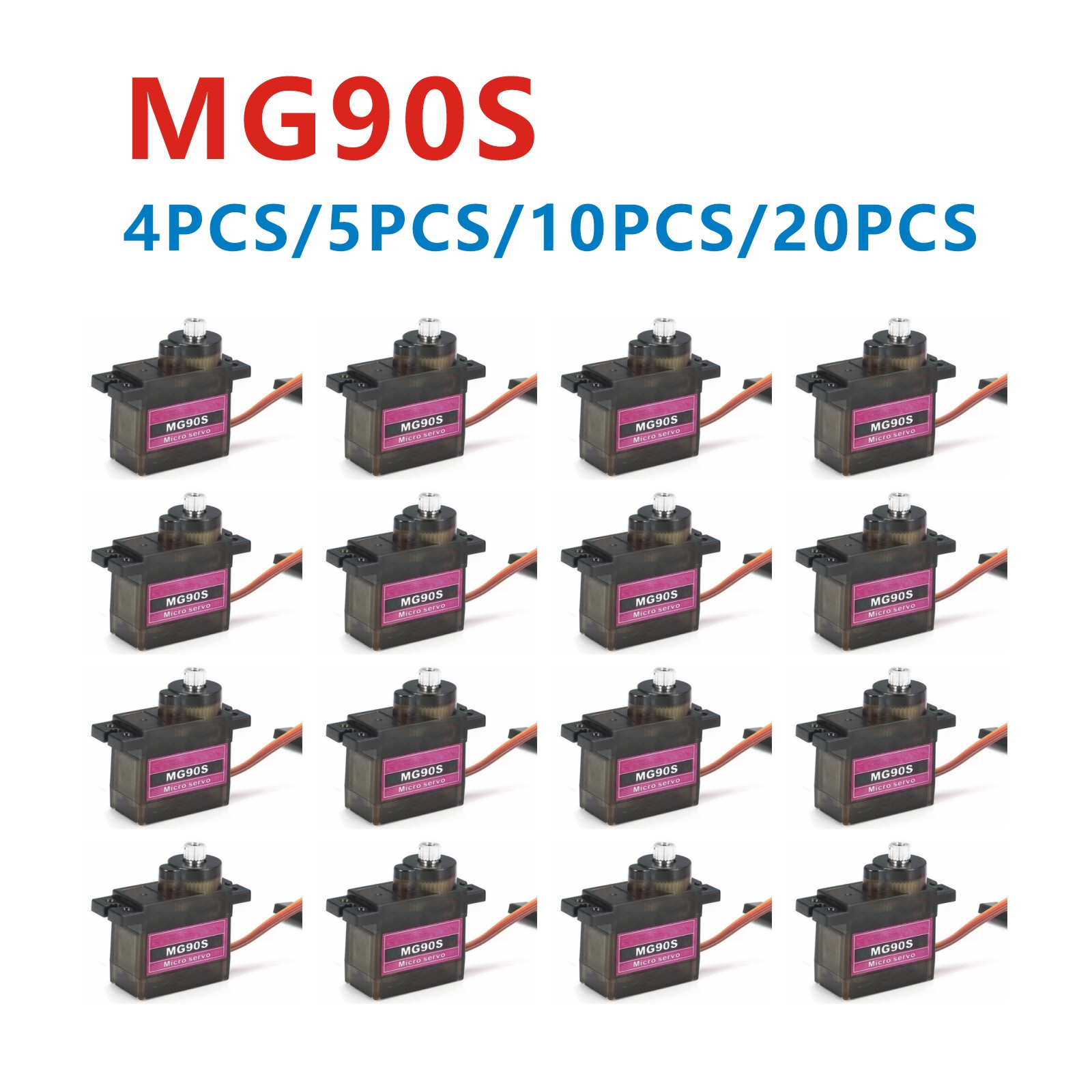 MG90S Metal Gear RC Micro Serv - Servo Sg90 avis et prix