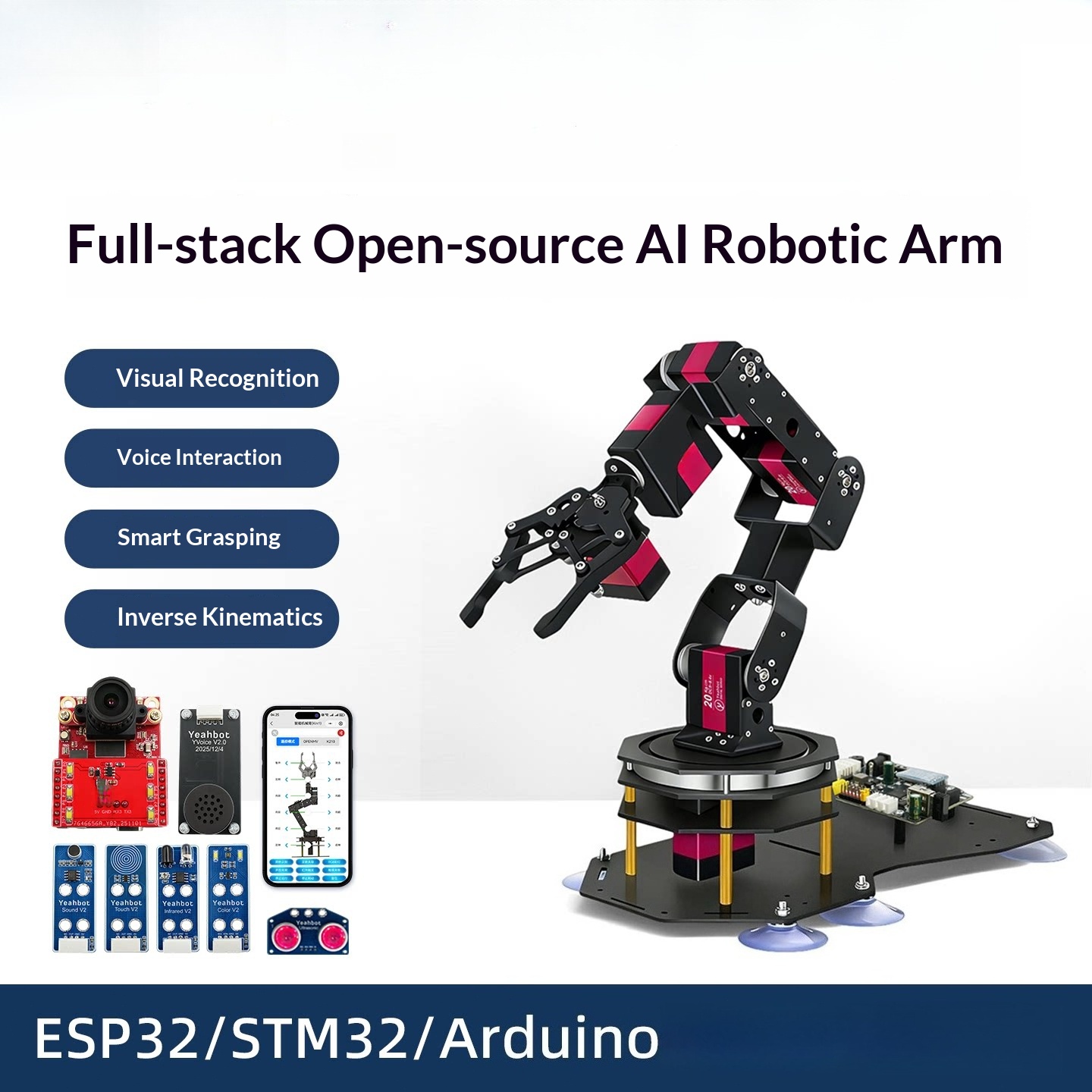 KM1 Bras Robotique Open Source - Stm32 Robot avis et prix