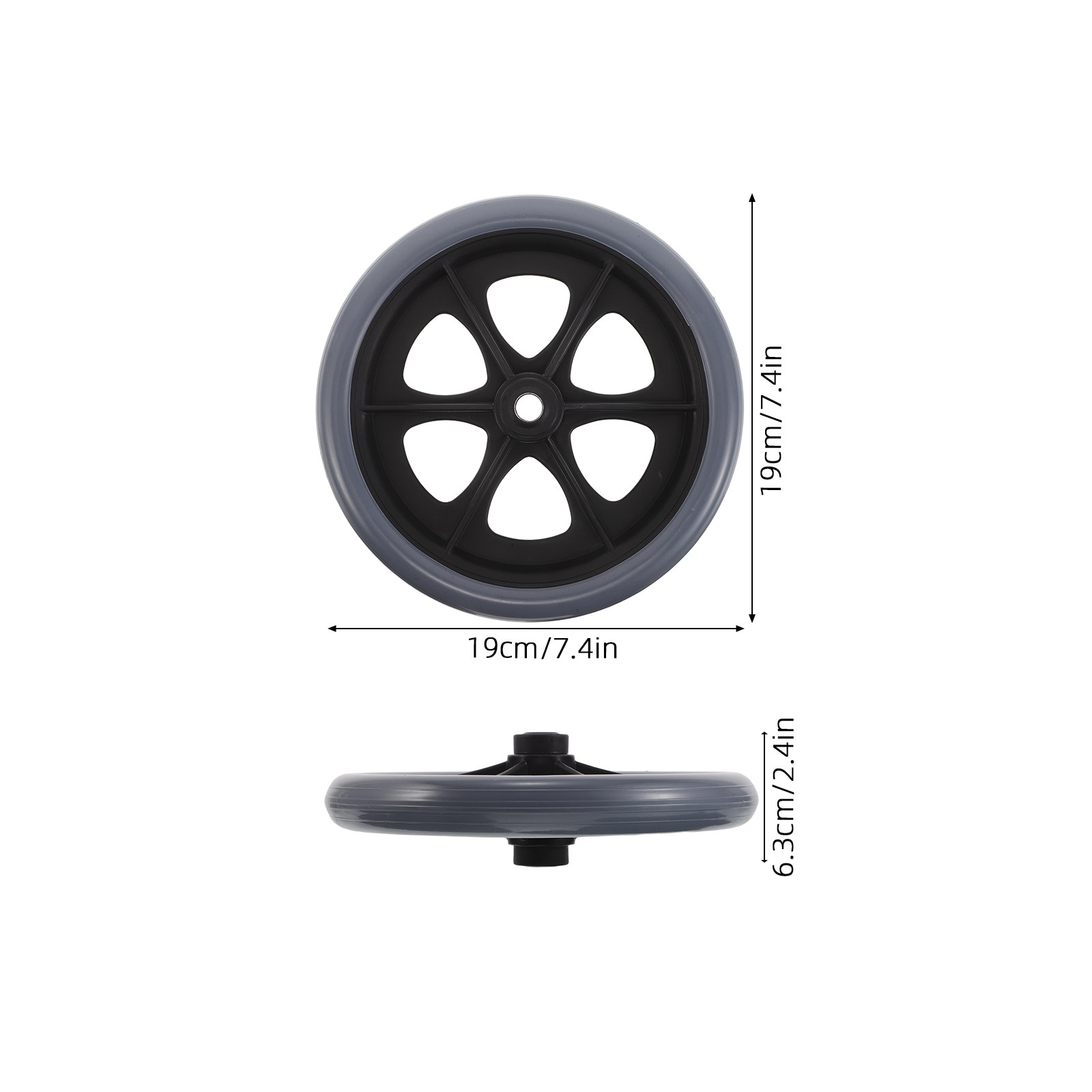 2 roues universelles pour faut - Caster Wheel avis et prix
